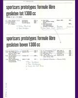 Entry List - Zandvoort [S/P/FL] 1971