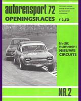 Programme Cover - Dutch Zandvoort 1972