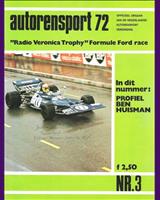Programme Cover - Dutch Zandvoort 1972