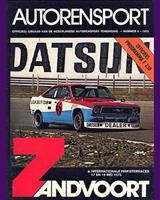 Programme Cover - NTK Zandvoort Pinksterraces 1975