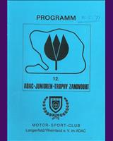 Programme Cover - Junioren Trophy Zandvoort 1977