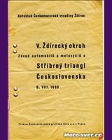 Programme Cover - Ždírec [S1.1] 1933