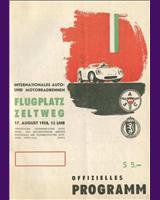 Programme Cover - Zeltweg [GT1.3] 1958