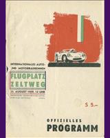 Programme Cover - Zeltweg [F2] 1959