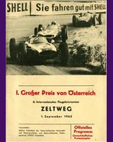 Programme Cover - Zeltweg [S/GT] 1963