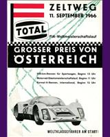 Programme Cover - Zeltweg 500 Kilometres 1966