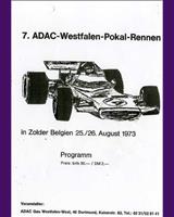 Programme Cover - Zolder [GT/S] 1973