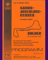 Programme Cover - Zolder [GT/T+2.0] 1975