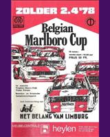 Programme Cover - Marlboro Cup Zolder [1.6] 1978