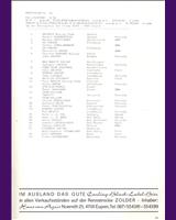 Entry List - Saison Abschluss Rennen Zolder 1979