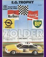Programme Cover - ETCC Zolder 1980