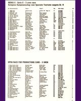 Entry List - ETCC Zolder 1980