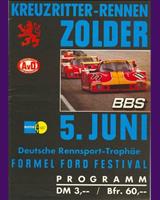 Programme Cover - Rennsport Trophäe Zolder 1983