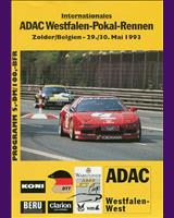 Programme Cover - ADAC GT Cup Zolder 1993