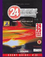 Programme Cover - Zolder 24 Hours 2002