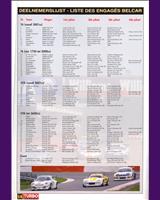 Entry List - Zolder 24 Hours 2002