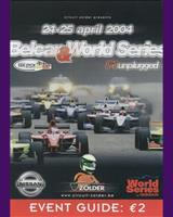 Programme Cover - Belcar Zolder World Series by Nissan 2004
