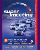 Programme Cover - Belcar Zolder Belgian Masters 2004