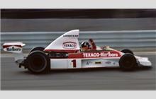 1 - McLaren M23 Ford #8-2 - Marlboro Team Texaco