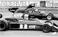 3 - Tyrrell 007 Ford #007/6-4 - Elf Team Tyrrell