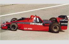 Niki Lauda au volant de sa Brabham-Alfa Romeo, 8 octobre 1