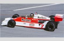 7 - McLaren M26 Ford #M26/4 - Marlboro-Texaco McLaren
