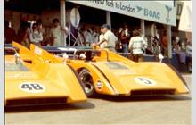 5 - McLaren M8D Chevrolet #1 - McLaren Cars, Ltd.
