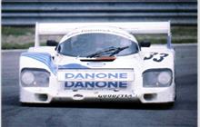 33 - Porsche 956B #114 - Danone Porsche Espana with John Fitzpatrick Racing