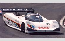 6 - Peugeot 905 #EV14 - Peugeot Talbot Sport
