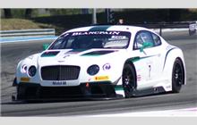 7 - Bentley Continental GT3 #5 - M-Sport Bentley