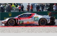 21 - Ferrari 296 LMGT3 #(Oreca 148) (Oreca) - Vista AF Corse