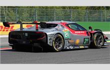 21 - Ferrari 296 LMGT3 #(Oreca 148) (Oreca) - Vista AF Corse