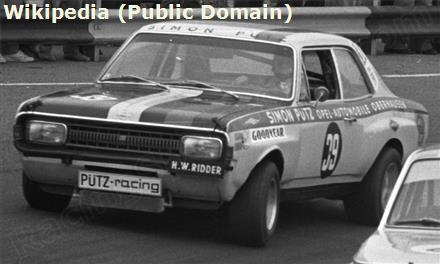 39 - Opel Commodore GS - Hans Wilhelm Ridder