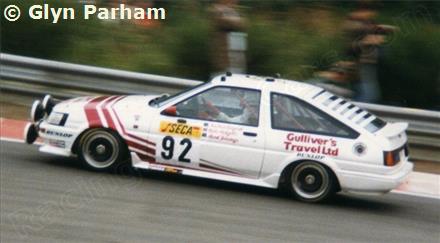 92 - Toyota Corolla GT - Toyota GB/Gullivers Travels