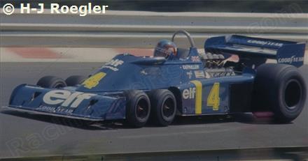 4 - Tyrrell P34 Ford #P34/2 - Elf Team Tyrrell
