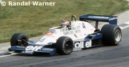 4 - Tyrrell 008 Ford #008/3 - Elf Team Tyrrell