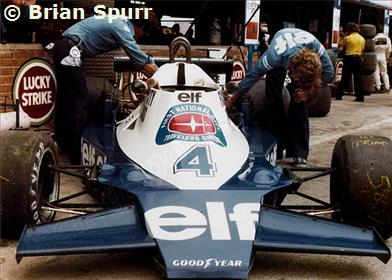 4 - Tyrrell 008 Ford #008/3 - Elf Team Tyrrell
