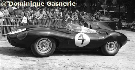 4 - Jaguar D-type #XKD 601 - D. Hamilton