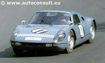 47 - Porsche 904 GTS #032 - Rudolf Wilhelm Moser