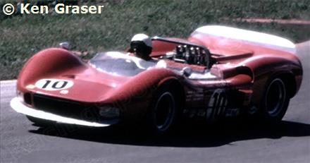 10 - McLaren Elva Mark II Chevrolet (Trojan) - Randy Hilton