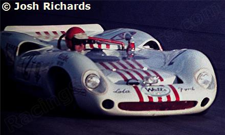2 - Lola T70 Ford #SL70/5 - L .D. Serrurier