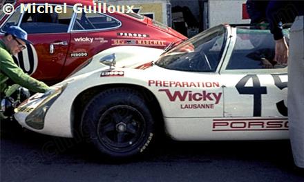 45 - Porsche 910 #007 - Jean-Pierre Hanrioud