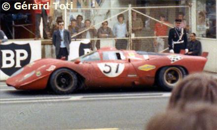 57 - Ferrari 312 P Coupe #0872 - North American Racing Team