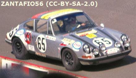65 - Porsche 911 S #911 030 0551 - Jacky Dechaumel