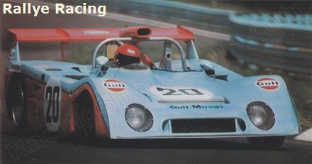 20 - Mirage M6 Ford #601 - Gulf Racing Research Co.