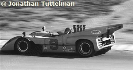 9 - McLaren M8D Chevrolet #M8E-80-10=>M8D/4 - Overhauser Racing, Ltd.