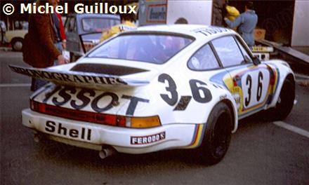 36 - Porsche 911 Carrera RSR 3.0 #911 460 9051 - Robert Buchet
