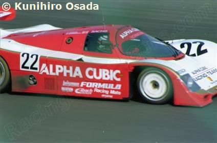 22 - Porsche 962 CK6 #114 - Alpha Cubic Racing Team