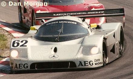 62 - Sauber-Mercedes C9/88 #88-C9-05 - Team Sauber Mercedes