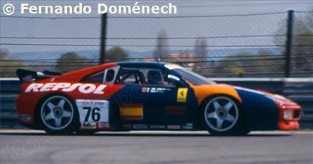 76 - Ferrari 348 GTR - Carlos de Miguel